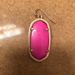 Single Pink Kendra Scott Earring